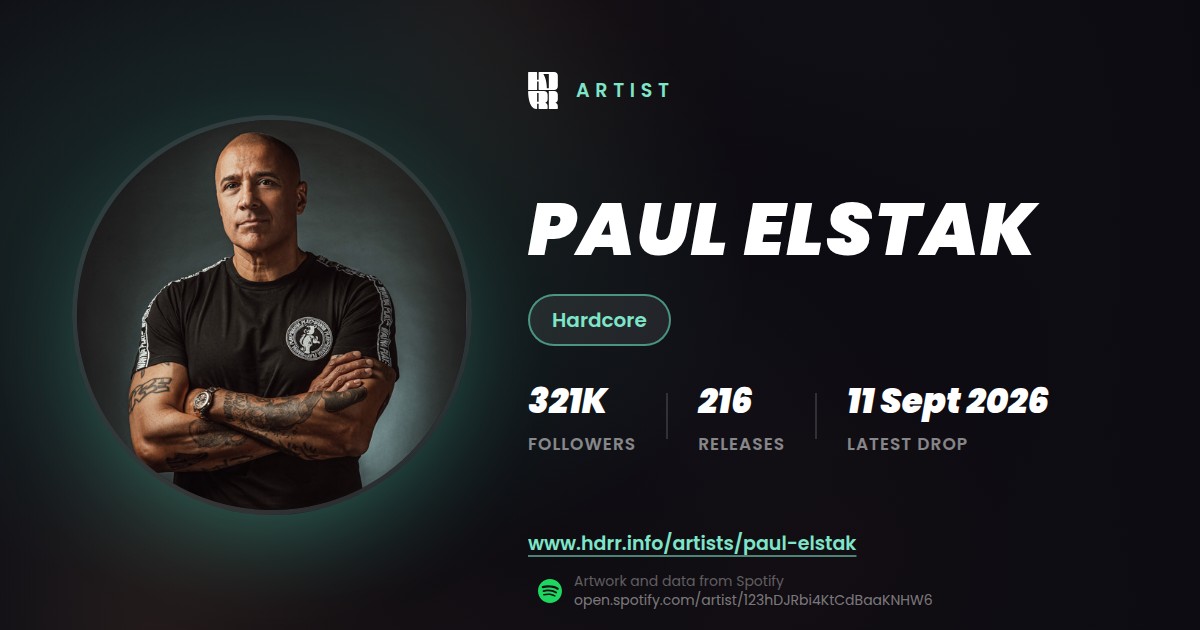 Paul Elstak link preview card