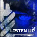LISTEN UP by 43 - Hardstyle cover art