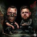 B.L.U.T. - Slowed Version by Actek, Anabolic Impact, E·F·N - Hardstyle cover art