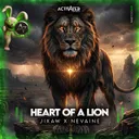 Heart Of A Lion by ACTIVATED Records, Jixaw, Nevaine - Hardstyle cover art
