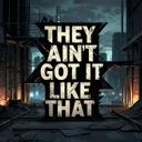 THEY AIN'T GOT IT LIKE THAT by AEXTRAX, scream. - Hard Techno cover art