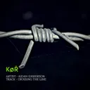 CROSSING THE LINE by Aidan Emberson, KOR TRAX - Hard Techno cover art