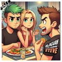 Steve - Extended Mix by Alaguan, 247 Hardcore, Dionne - Happy Hardcore cover art