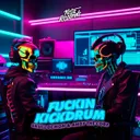 FUCKIN KICKDRUM by Andy the Core, Skull Demon - Uptempo cover art