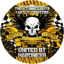 United by hardness - Meccano Twins remix by Art Of Fighters, The Stunned Guys, Meccano Twins - Hardcore cover art