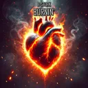 Burnin' - Radio Mix by B-Stork - Hardstyle cover art