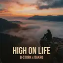 High on Life - Hardstyle Version - [Radio Mix] by B-Stork, BAKRO - Hardstyle cover art
