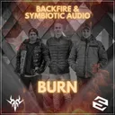 Burn by Backfire, Symbiotic Audio - Hardstyle cover art