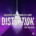 Distortion by Basslovers United, Mindblast, G4bby, Big Daddi - Hardstyle cover art