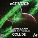 Collide (AXONE ft. TinyTwin Remix) by BassWar & CaoX, AXONE, TinyTwin - Hardstyle cover art