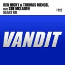 Heart Go - Radio Edit by Ben Nicky, Sue McLaren, Thomas Mengel - Mainsteam Hardstyle cover art