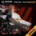 Big Bad Doof - THNDERZ Remix by Bombs Away, THNDERZ, Highup - Hardstyle cover art