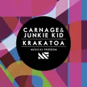 Krakatoa by Carnage, Junkie Kid - Hardstyle cover art