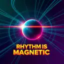 RHYTHM IS MAGNETIC by CERØ10 - Hard Techno cover art