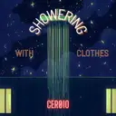 SHOWERING WITH CLOTHES by CERØ10 - Hard Techno cover art