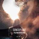 Playing With Fire by Concept Art - Hardstyle cover art