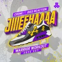 Jiiieehaaaa (Warrior Workout 2026 OST) by Coone, Diss Reaction - Mainsteam Hardstyle cover art