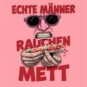 Echte Männer rauchen Mett by Cracky Koksberg - Doomcore cover art