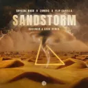 Sandstorm (BassWar & CaoX Remix) by Crystal Rock, Zombic, BassWar & CaoX, Flip Capella - Hardstyle cover art