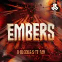 Embers by D-Block & S-te-Fan - Hardstyle cover art