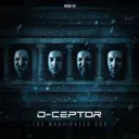 The Many-Faced God by D-Ceptor - Hardcore cover art