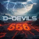 666 - Intro to the 6th Album by D-Devils - Hardstyle cover art
