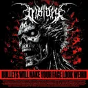 BULLETS WILL MAKE YOUR FACE LOOK WEIRD by D|K|OXY - Hard Techno cover art