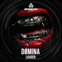 LOUDER by DØMINA - Hard Techno cover art