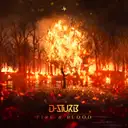 Fire & Blood by D-Sturb - Hardstyle cover art