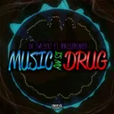 Music Is My Drug - Radio Version by Da Tweekaz, Anklebreaker - Hardstyle cover art