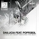 Where My Heart Matches The Beat by Dailucia, POPR3B3L - Hardstyle cover art