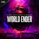 World Ender by Damaxy, Heavy Resistance - Hardstyle cover art