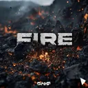 Fire by DAMP, Tétraèdre Records - Hard Techno cover art