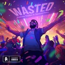 Wasted by Darren Styles, Toneshifterz - Happy Hardcore cover art
