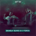 Invincible by Deadly Guns, E-Force - Hardstyle cover art