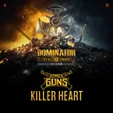 Killer Heart by Deadly Guns - Hardcore cover art