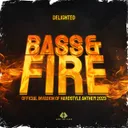 Bass and Fire - Official Invasion of Hardstyle Anthem 2023 by Delighted - Hardstyle cover art