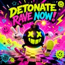 RAVE NOW! - Radio Edit by Detonate - Hardcore cover art