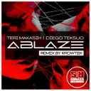 Ablaze - KROWTEK Remix by Diego Teksuo, Teri Makasih, KROWTEK - Hard Techno cover art