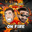 ON FIRE by Dimitri K, TOZA - Uptempo cover art