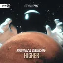 Higher by Dirty Workz, Rewildz, Vindicate - Hardstyle cover art