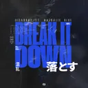 BREAK IT DOWN by Disarray, Nathalie Blue - Hardstyle cover art