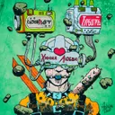 Химия любви by Dizelkraft, Турбогроб - Hardstyle cover art