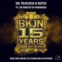 Rise & Shine - 15 Years BKJN Anthem by Dr. Peacock, Da Mouth of Madness, Repix - Hardcore cover art