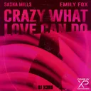 Crazy What Love Can Do by Emily Fox, Sasha Mills, DJ X3R0 - Hardstyle cover art