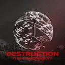 DESTRUCTION by FHNX, 808Donkey - Hard Techno cover art
