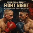 Cover of Fight Night (Official Invasion of Hardstyle Anthem 2025) - Radio Edit