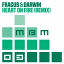 Heart On Fire (Remix) - Radio Edit by Fracus & Darwin - Happy Hardcore cover art