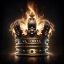 Victorious by Frontliner, Noubya - Hardstyle cover art