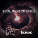 Evolution of Space by Fury Of Wolves, B-GAK - Hardstyle cover art